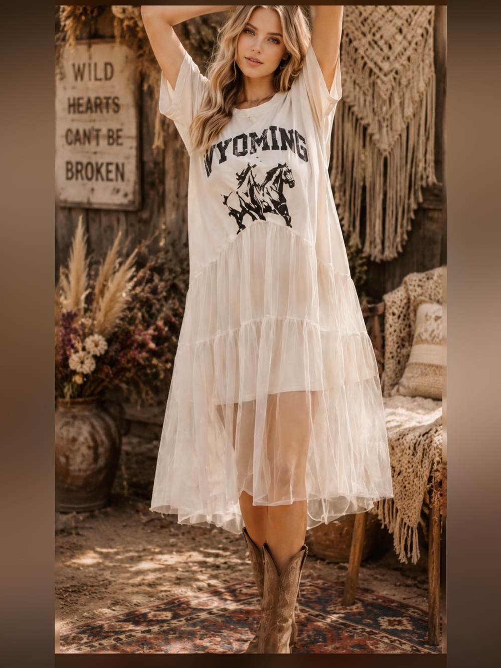 🆕 Tricia Fix Free People Wyoming Tulle Dress/Top/Tunic
*Sold out @ Free People